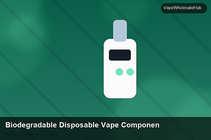 Biodegradable Disposable Vape Components Bulk — Biodegradable Disposable Vape Components Bulk: Bulk Supplier Guide | 2026 Edition photo 1