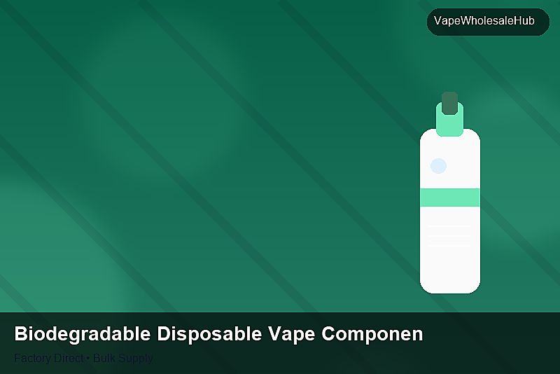 Biodegradable Disposable Vape Components Bulk — Biodegradable Disposable Vape Components Bulk: Factory Direct Quote | 2026 Edition photo 1