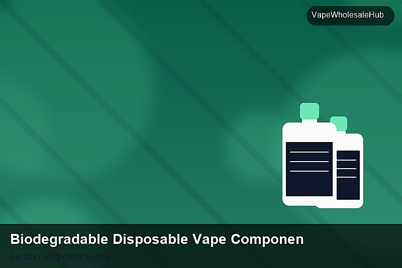 Biodegradable Disposable Vape Components Bulk — Biodegradable Disposable Vape Components Bulk: Quality Inspection Checklist | 2026 Edition photo 1