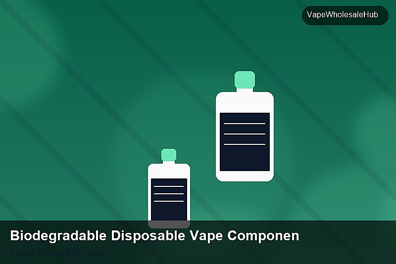 Biodegradable Disposable Vape Components Bulk — Biodegradable Disposable Vape Components Bulk: Procurement Strategy | 2026 Edition photo 1