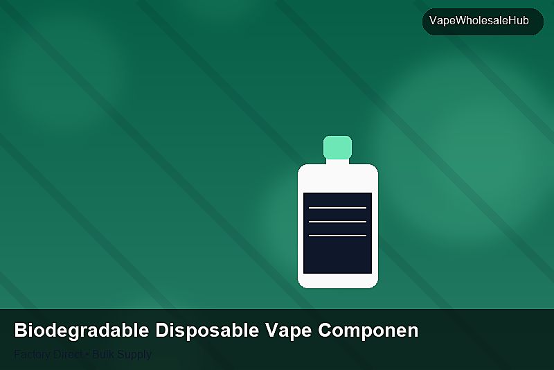 Biodegradable Disposable Vape Components Bulk — Biodegradable Disposable Vape Components Bulk: Procurement Strategy | 2026 Edition photo 2