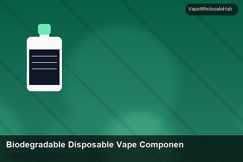 Biodegradable Disposable Vape Components Bulk — Biodegradable Disposable Vape Components Bulk: Compliance Standards | 2026 Edition photo 1