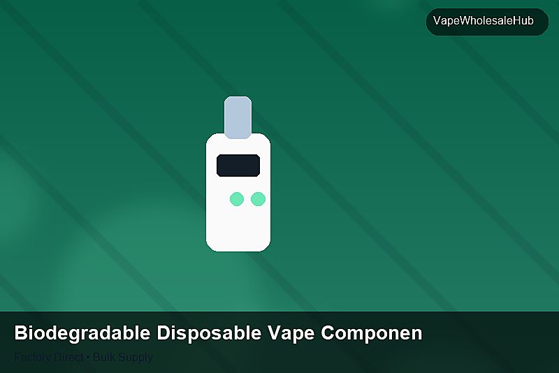 Biodegradable Disposable Vape Components Bulk — Biodegradable Disposable Vape Components Bulk: OEM & ODM Service | 2026 Edition photo 1