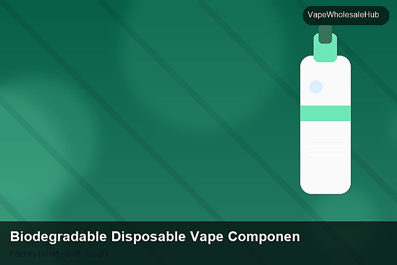 Biodegradable Disposable Vape Components Bulk — Biodegradable Disposable Vape Components Bulk: Private Label Options | 2026 Edition photo 1