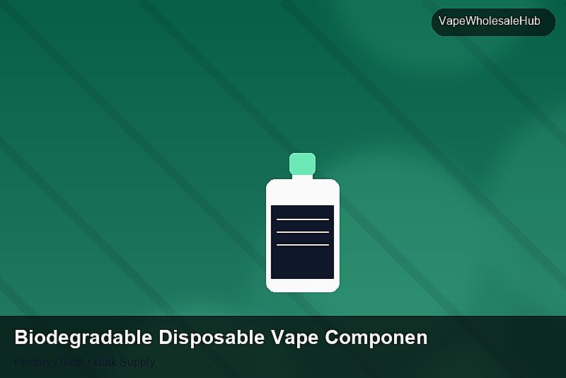 Biodegradable Disposable Vape Components Bulk — Biodegradable Disposable Vape Components Bulk: Cost Breakdown | 2026 Edition photo 1