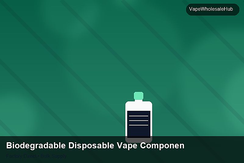 Biodegradable Disposable Vape Components Bulk — Biodegradable Disposable Vape Components Bulk: Quality Control Process | 2026 Edition photo 1