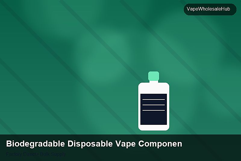 Biodegradable Disposable Vape Components Bulk — Biodegradable Disposable Vape Components Bulk: Certifications & MSDS | 2026 Edition photo 1