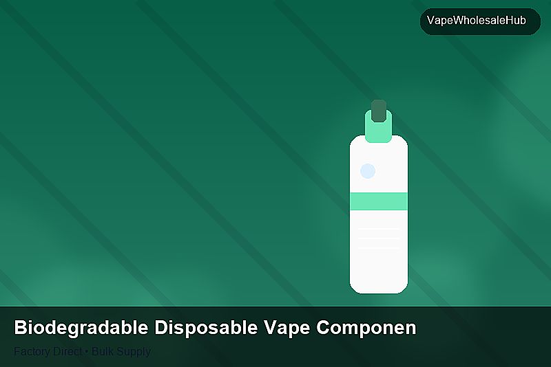 Biodegradable Disposable Vape Components Bulk — Biodegradable Disposable Vape Components Bulk: Production Capacity | 2026 Edition photo 1