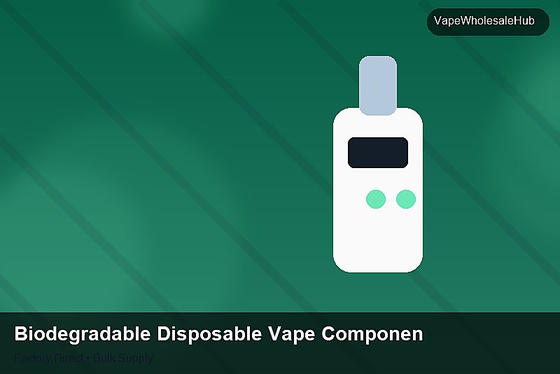 Biodegradable Disposable Vape Components Bulk — Biodegradable Disposable Vape Components Bulk: Eco-Friendly Materials | 2026 Edition photo 1