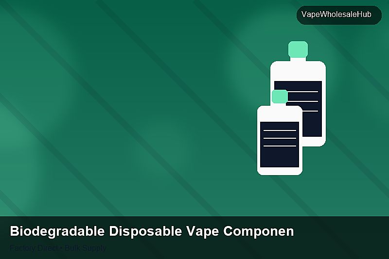 Biodegradable Disposable Vape Components Bulk — Biodegradable Disposable Vape Components Bulk: Margin Calculator | 2026 Edition photo 1