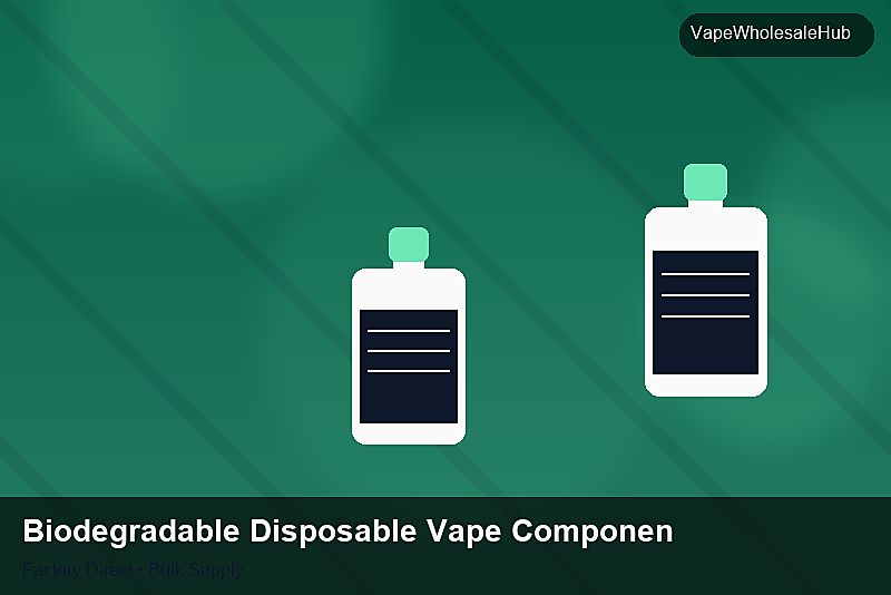 Biodegradable Disposable Vape Components Bulk — Biodegradable Disposable Vape Components Bulk: Procurement Checklist | 2026 Edition photo 2