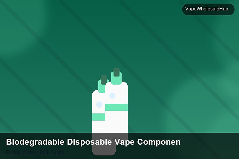 Biodegradable Disposable Vape Components Bulk — Biodegradable Disposable Vape Components Bulk: Trade Terms | 2026 Edition photo 1